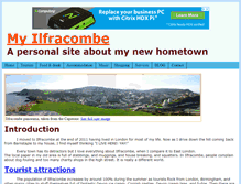 Tablet Screenshot of myilfracombe.co.uk